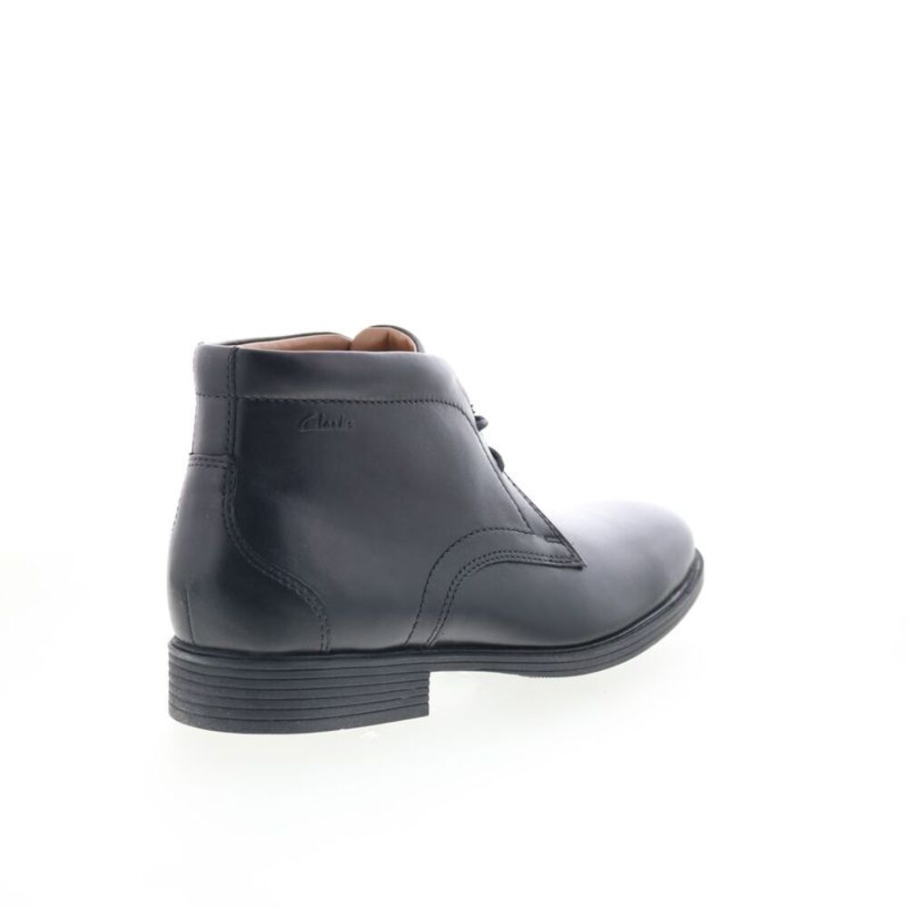 Clarks Mens Whiddon Mid Black Boots (NWT) - Picture 7 of 7